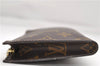 Authentic Louis Vuitton Monogram Pouch For Bucket PM LV 4530D