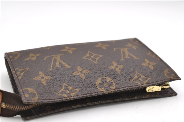 Authentic Louis Vuitton Monogram Pouch For Bucket PM LV 4530D