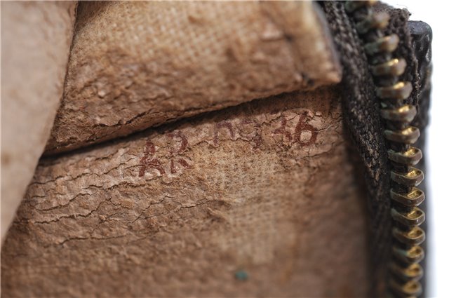 Authentic Louis Vuitton Monogram Pouch For Bucket PM LV 4530D