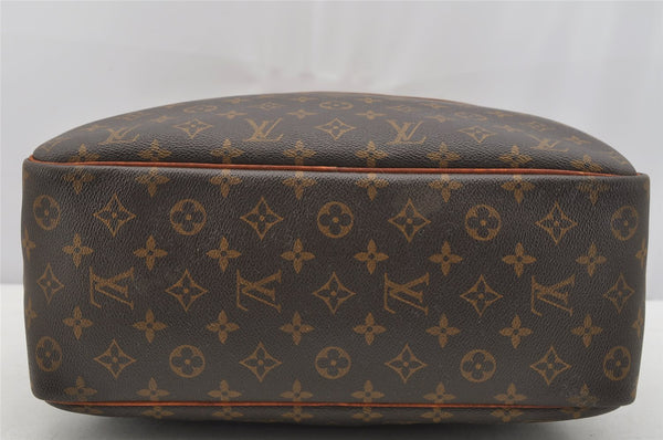 Authentic Louis Vuitton Monogram Deauville Hand Bag M47270 LV 4530I
