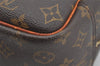 Authentic Louis Vuitton Monogram Deauville Hand Bag M47270 LV 4530I
