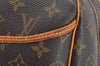 Authentic Louis Vuitton Monogram Deauville Hand Bag M47270 LV 4530I