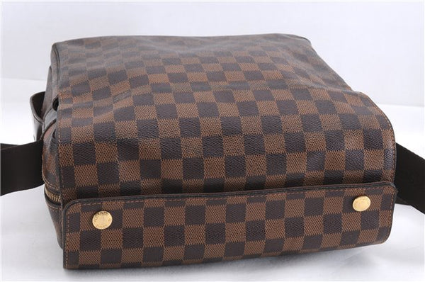 Authentic Louis Vuitton Damier Naviglio Shoulder Cross Body Bag N45255 LV 4531E