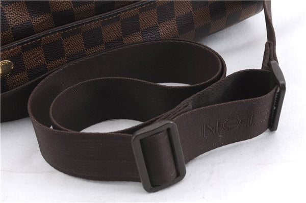 Authentic Louis Vuitton Damier Naviglio Shoulder Cross Body Bag N45255 LV 4531E
