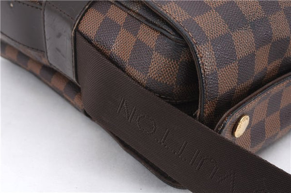 Authentic Louis Vuitton Damier Naviglio Shoulder Cross Body Bag N45255 LV 4531E