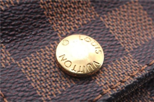 Authentic Louis Vuitton Damier Naviglio Shoulder Cross Body Bag N45255 LV 4531E