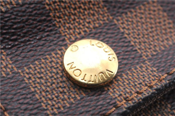 Authentic Louis Vuitton Damier Naviglio Shoulder Cross Body Bag N45255 LV 4531E