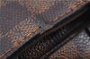 Authentic Louis Vuitton Damier Naviglio Shoulder Cross Body Bag N45255 LV 4531E