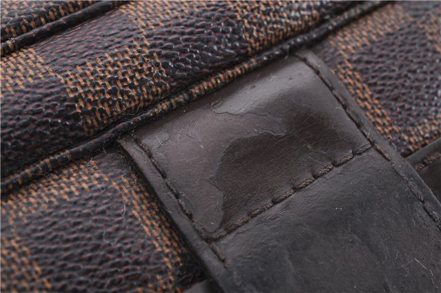 Authentic Louis Vuitton Damier Naviglio Shoulder Cross Body Bag N45255 LV 4531E