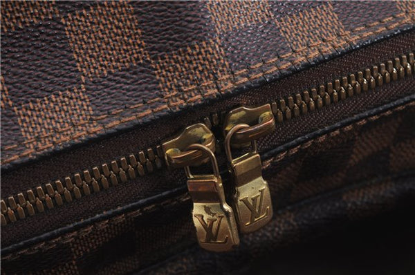 Authentic Louis Vuitton Damier Naviglio Shoulder Cross Body Bag N45255 LV 4531E