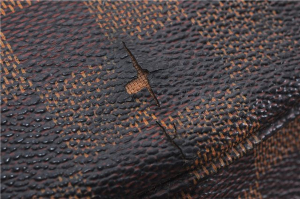 Authentic Louis Vuitton Damier Naviglio Shoulder Cross Body Bag N45255 LV 4531E