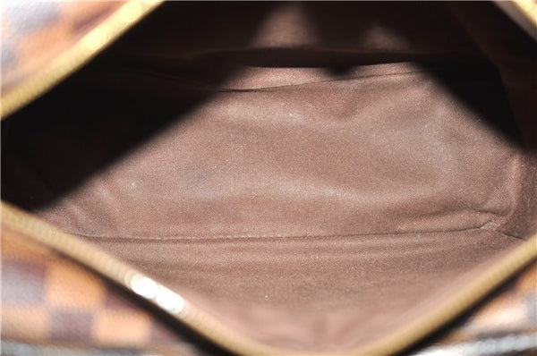 Authentic Louis Vuitton Damier Naviglio Shoulder Cross Body Bag N45255 LV 4531E