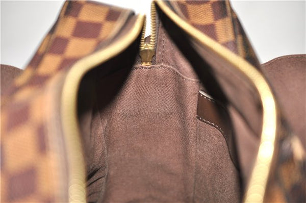 Authentic Louis Vuitton Damier Naviglio Shoulder Cross Body Bag N45255 LV 4531E