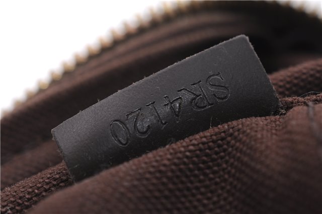 Authentic Louis Vuitton Damier Naviglio Shoulder Cross Body Bag N45255 LV 4531E