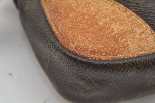 Authentic Louis Vuitton Monogram Marly Dragonne GM M51825 Clutch Hand Bag 4531I