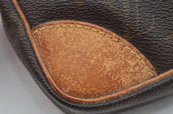 Authentic Louis Vuitton Monogram Marly Dragonne GM M51825 Clutch Hand Bag 4531I