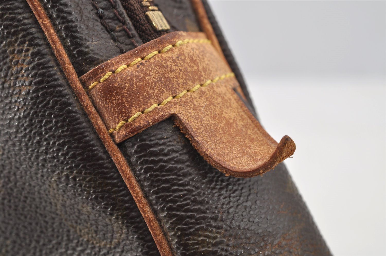 Authentic Louis Vuitton Monogram Marly Dragonne GM M51825 Clutch Hand Bag 4531I