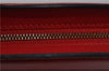 Authentic LOUIS VUITTON Epi Trousse Crete Clutch Bag Red M48417 LV 4532C