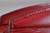 Authentic LOUIS VUITTON Epi Trousse Crete Clutch Bag Red M48417 LV 4532C