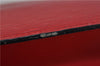 Authentic LOUIS VUITTON Epi Trousse Crete Clutch Bag Red M48417 LV 4532C