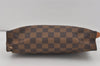 Authentic Louis Vuitton Damier Poche Toilette 26 Pouch N47543 LV Junk 4532I