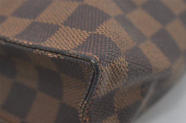 Authentic Louis Vuitton Damier Poche Toilette 26 Pouch N47543 LV Junk 4532I