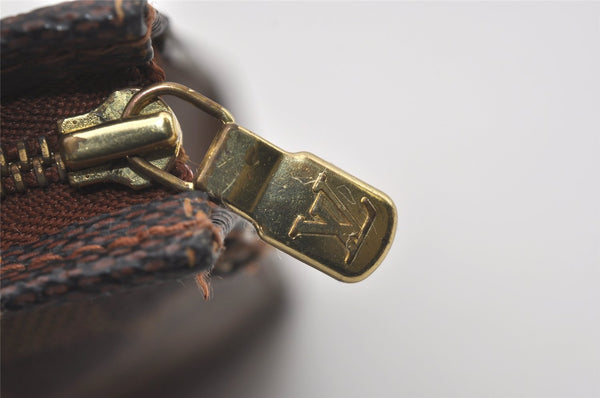 Authentic Louis Vuitton Damier Poche Toilette 26 Pouch N47543 LV Junk 4532I