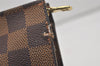 Authentic Louis Vuitton Damier Poche Toilette 26 Pouch N47543 LV Junk 4532I