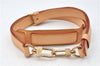 Authentic Louis Vuitton Leather Shoulder Strap Beige 39.4-46.1" LV 4533D