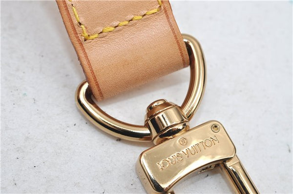Authentic Louis Vuitton Leather Shoulder Strap Beige 39.4-46.1" LV 4533D