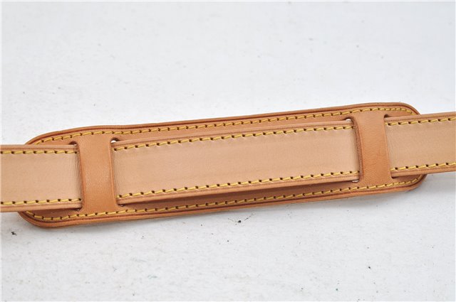 Authentic Louis Vuitton Leather Shoulder Strap Beige 39.4-46.1