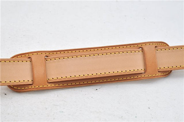 Authentic Louis Vuitton Leather Shoulder Strap Beige 39.4-46.1" LV 4533D