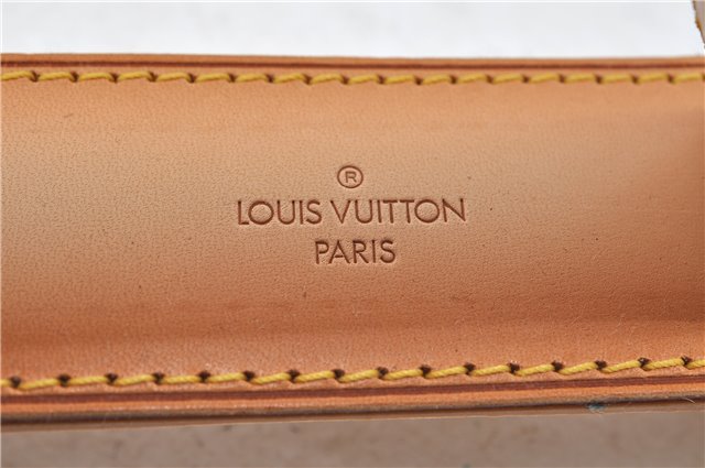 Authentic Louis Vuitton Leather Shoulder Strap Beige 39.4-46.1