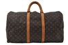 Authentic Louis Vuitton Monogram Keepall 50 Travel Boston Bag M41426 LV 4533I