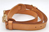 Authentic Louis Vuitton Leather Shoulder Strap Beige 35.4-42.5" LV 4534D