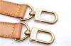 Authentic Louis Vuitton Leather Shoulder Strap Beige 35.4-42.5" LV 4534D