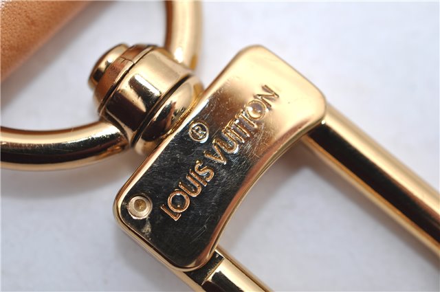 Authentic Louis Vuitton Leather Shoulder Strap Beige 35.4-42.5