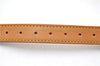 Authentic Louis Vuitton Leather Shoulder Strap Beige 35.4-42.5" LV 4534D