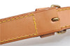 Authentic Louis Vuitton Leather Shoulder Strap Beige 35.4-42.5" LV 4534D