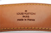 Authentic Louis Vuitton Leather Shoulder Strap Beige 35.4-42.5" LV 4534D