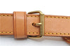 Authentic Louis Vuitton Leather Shoulder Strap Beige 35.4-42.5" LV 4534D