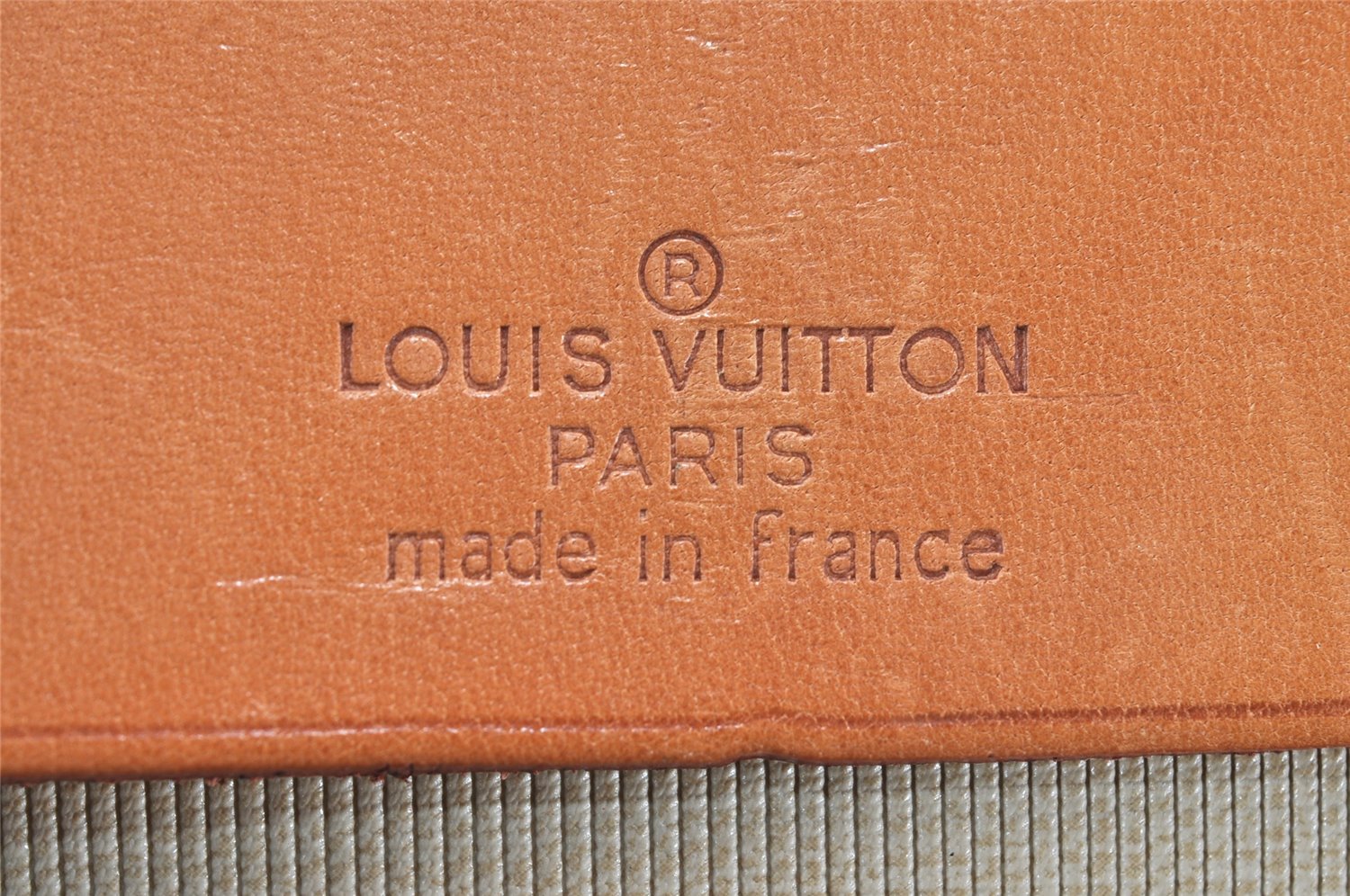 Authentic Louis Vuitton Monogram Sirius 55 Travel Boston Bag 2compartments 4535I