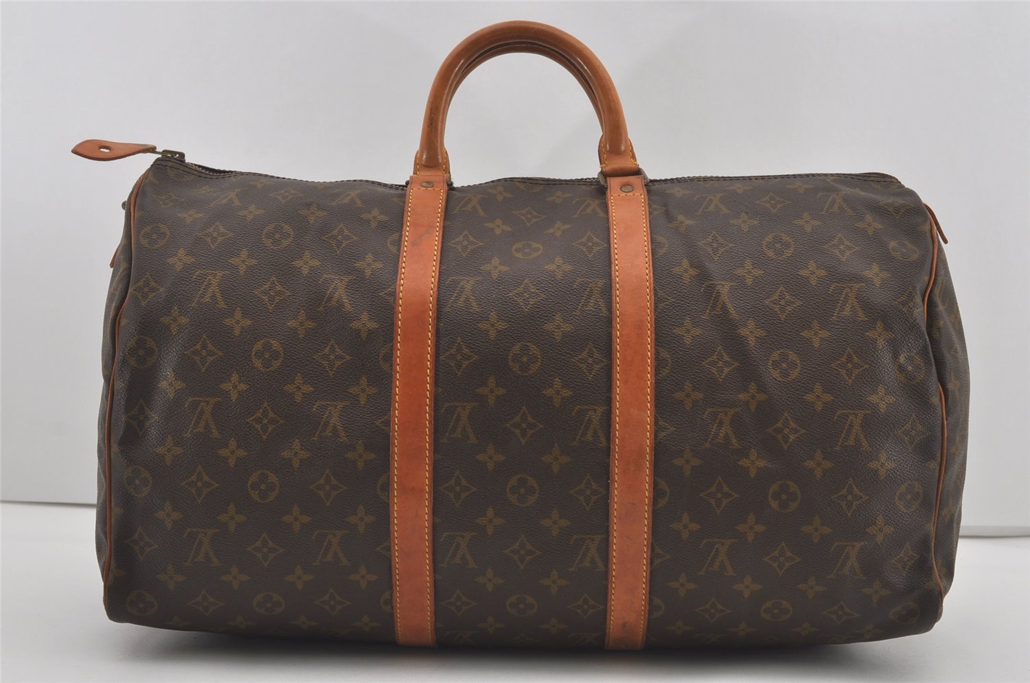 Authentic Louis Vuitton Monogram Keepall 50 Travel Boston Bag Old Model LV 4536I