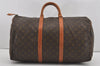 Authentic Louis Vuitton Monogram Keepall 50 Travel Boston Bag Old Model LV 4536I