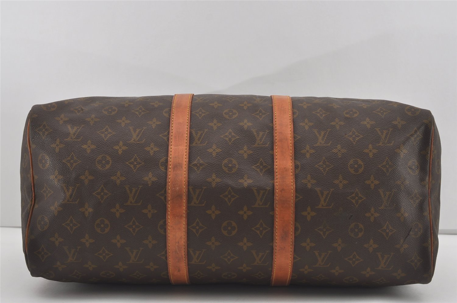 Authentic Louis Vuitton Monogram Keepall 50 Travel Boston Bag Old Model LV 4536I