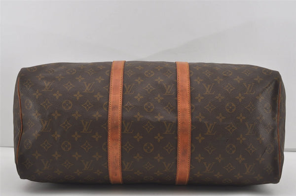 Authentic Louis Vuitton Monogram Keepall 50 Travel Boston Bag Old Model LV 4536I