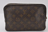 Auth Louis Vuitton Monogram Trousse Toilette 23 Clutch Bag M47524 LV Junk 4537I