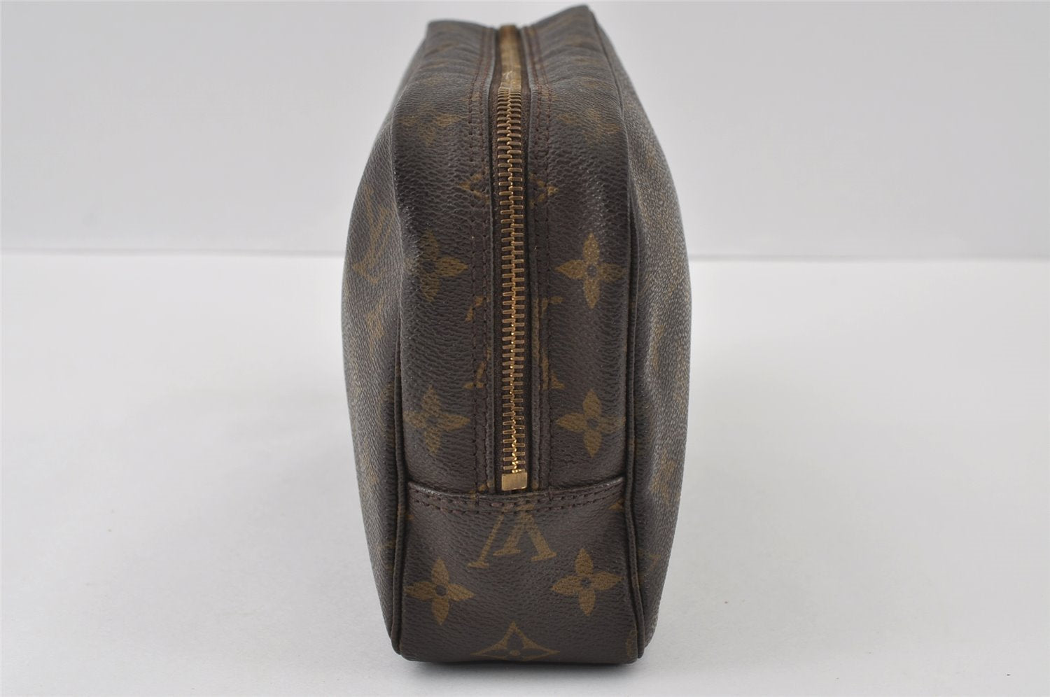 Auth Louis Vuitton Monogram Trousse Toilette 23 Clutch Bag M47524 LV Junk 4537I