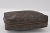 Auth Louis Vuitton Monogram Trousse Toilette 23 Clutch Bag M47524 LV Junk 4537I