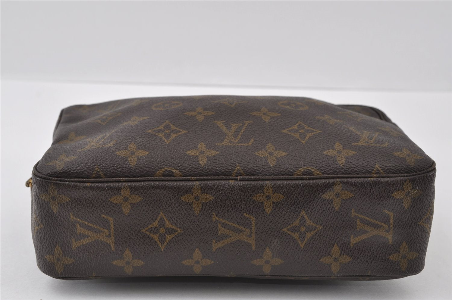 Auth Louis Vuitton Monogram Trousse Toilette 23 Clutch Bag M47524 LV Junk 4537I